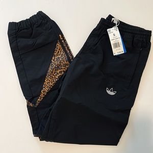 Adidas originals animal print inset track pants